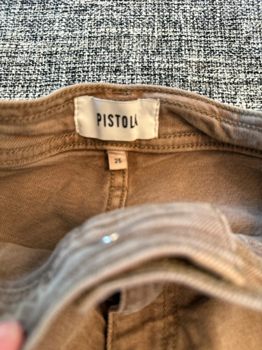 Pistola Tate High-Rise Crop Tapered Jeans - Picture 4 of 6